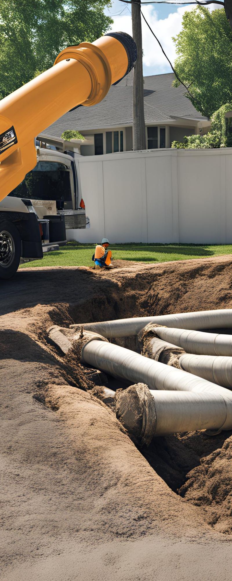 Professional Sewer Line Repair Works