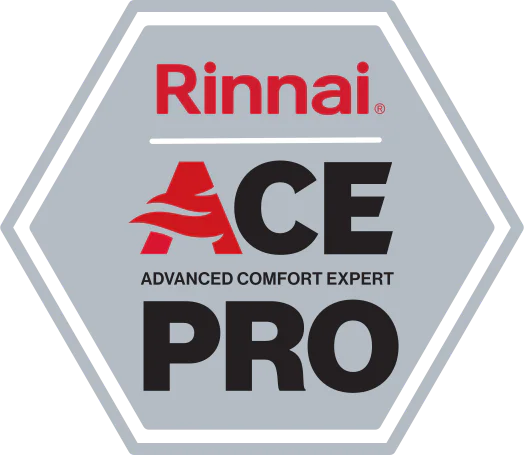 Rinnai Ace Pro Badge Rinnai Ace Pro Badge